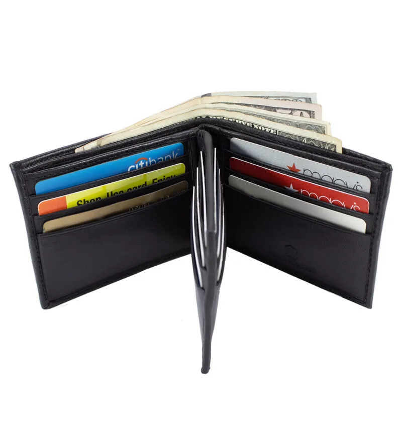 Bifold Wallet with Middle Flap - Image 2
