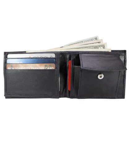 Bifold Wallet With Coin Pocket