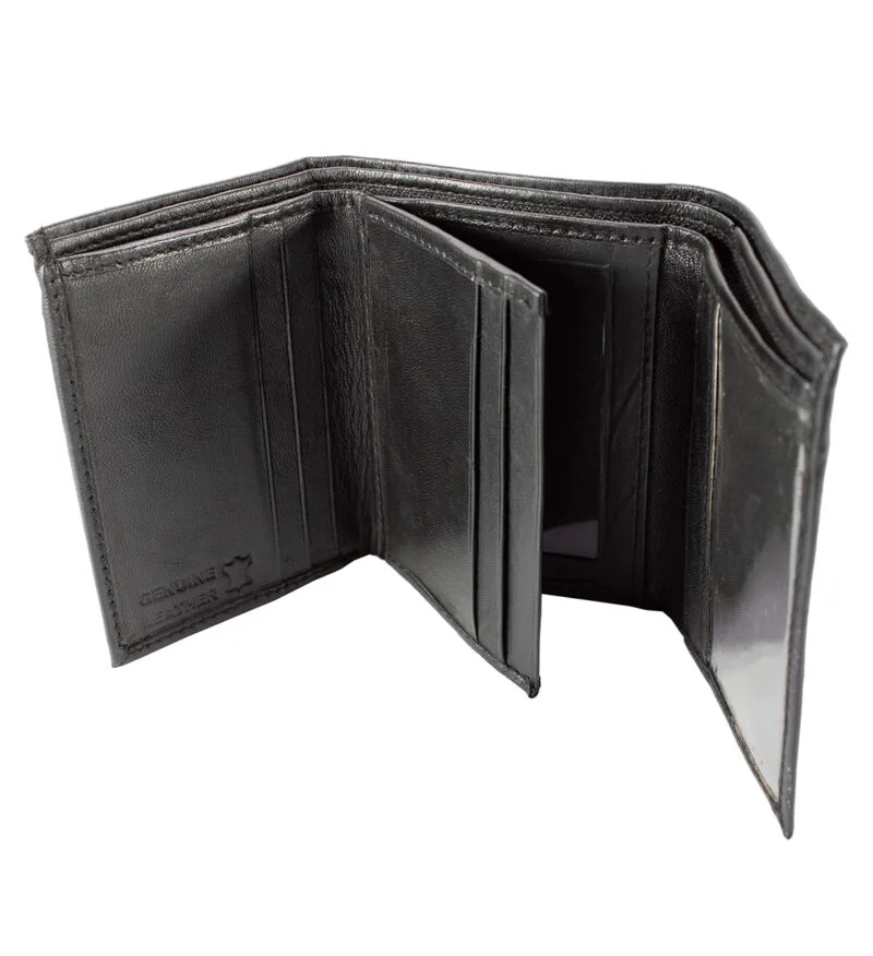 Trifold Wallet With Flap - Image 9
