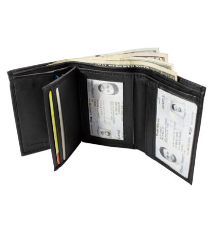 Trifold Wallet With Flap