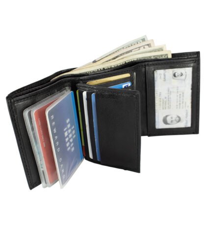 Trifold Wallet with Flap