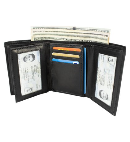 Trifold Wallet With Flap