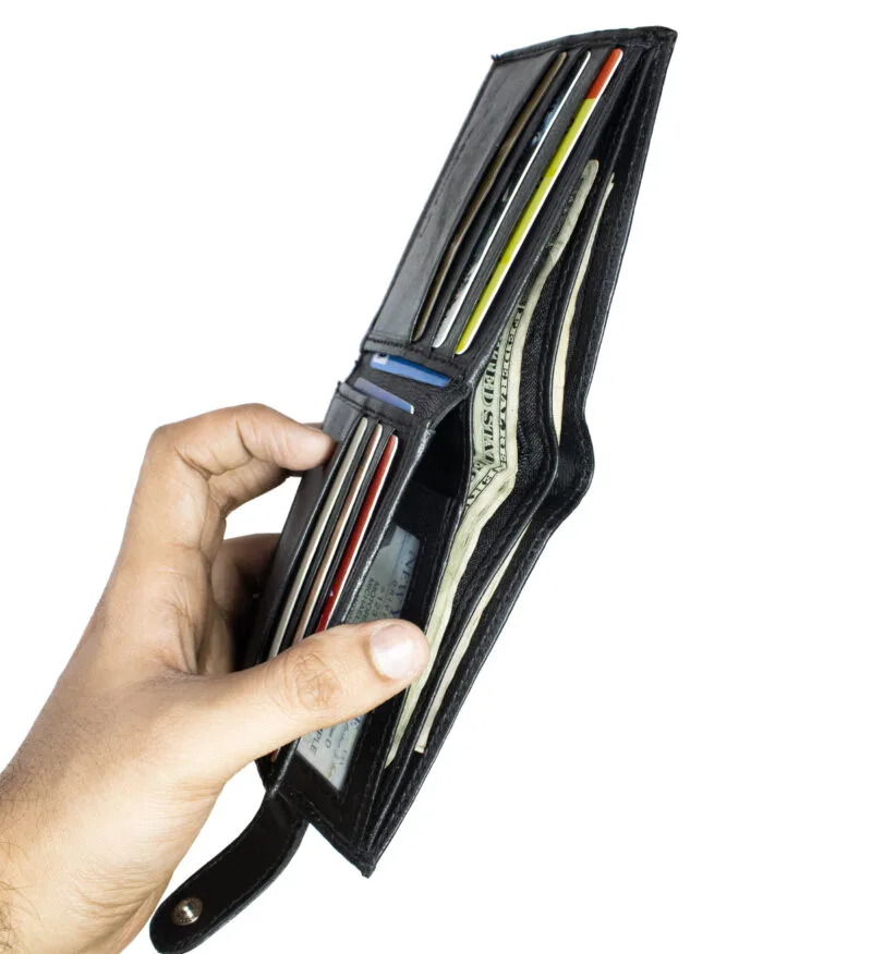 Bifold Wallet With 2 ID Slots - Image 5
