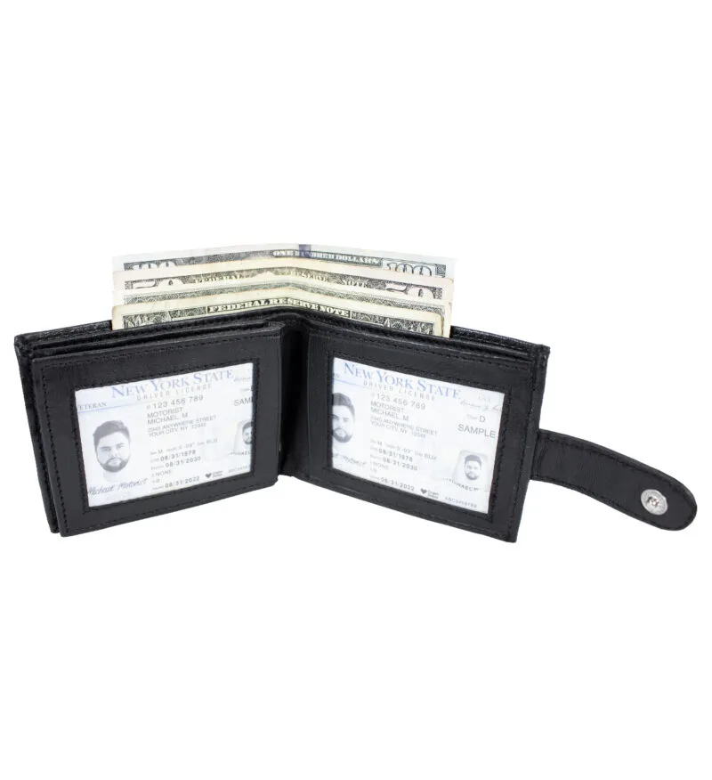Bifold Wallet With 2 ID Slots - Image 10