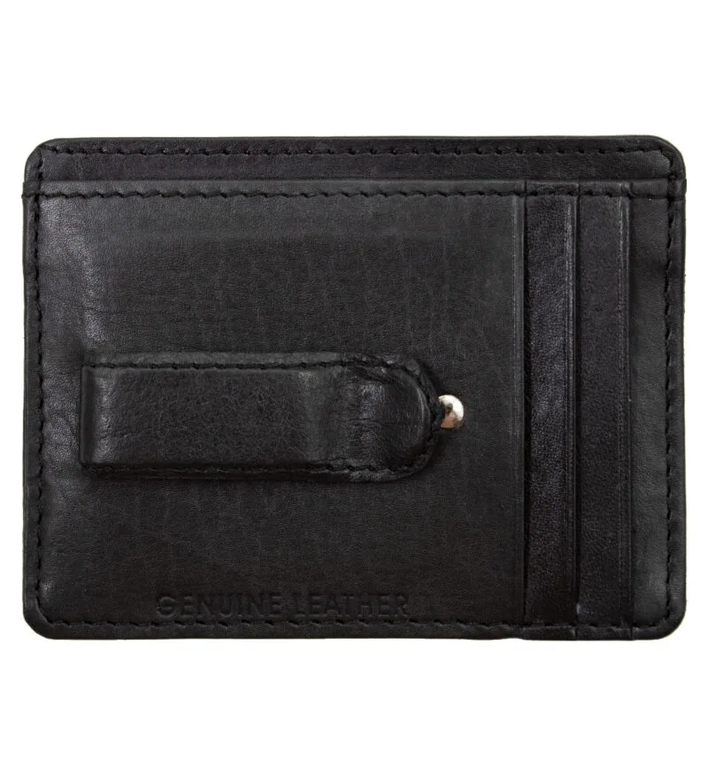 Large Money Clip with Card Holder - Image 4