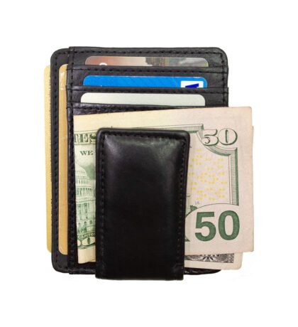 Money Clip with Magnetic Bill Holder