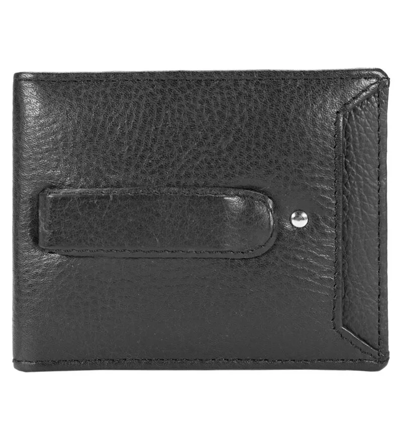 Bifold Money Clip Wallet with Bill Holder - Image 8