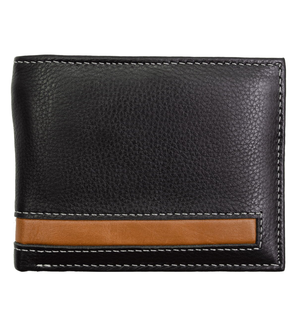 Premium Bifold Leather Wallet with RFID Blocking - #P-77RF