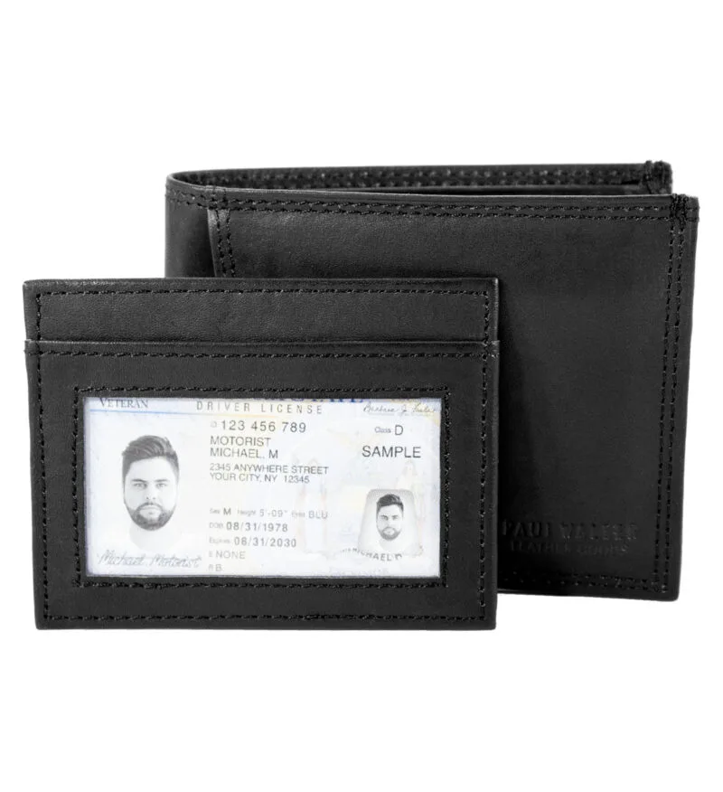 Bifold Wallet With Removable ID Holder - Image 4