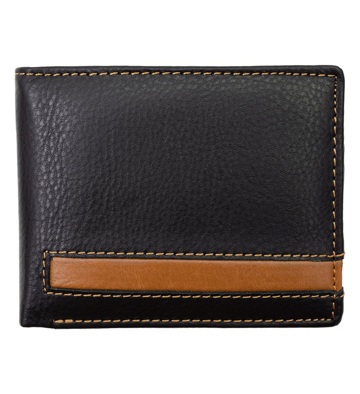 Premium Bifold Leather Wallet with RFID Blocking - #P-81RF