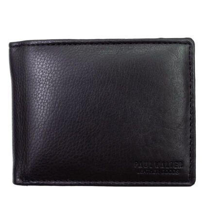 Bifold Wallet with Flap & Coin Pocket