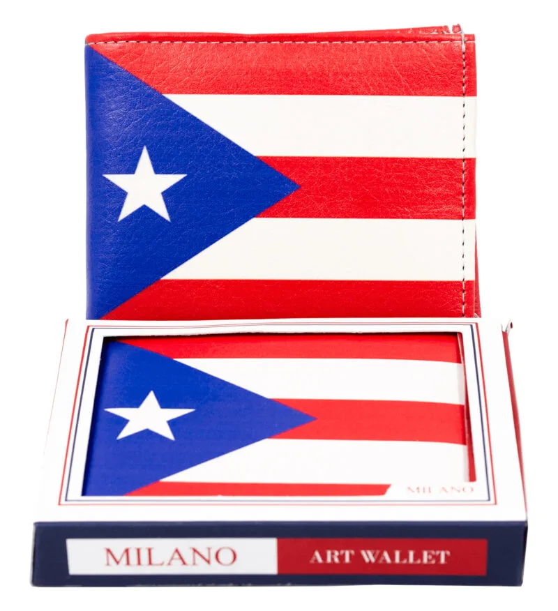 Puerto Rico Print Bifold Wallet - Image 2