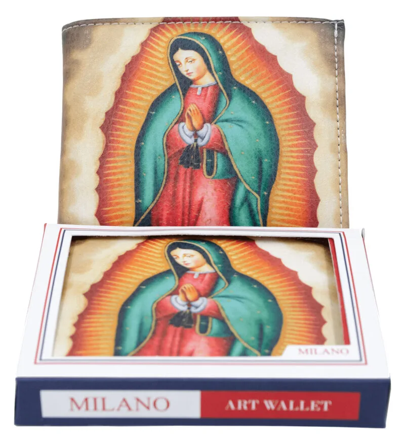 Virgin Mary Print Bifold Wallet - Image 2