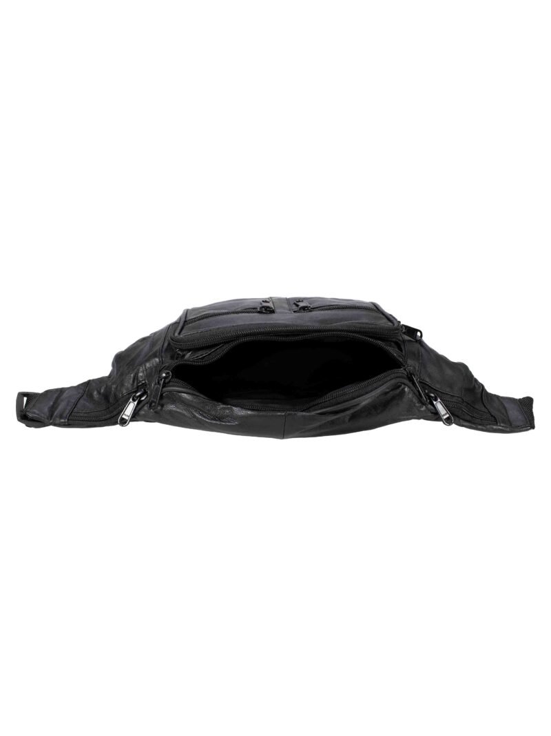Travel Belt Bag with 7 Zippered Pockets - Image 5