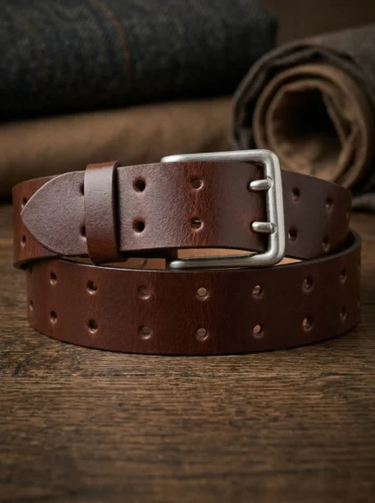 2 Pin Holes Casual Belt