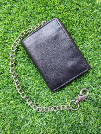 Trifold Biker Chain Wallet