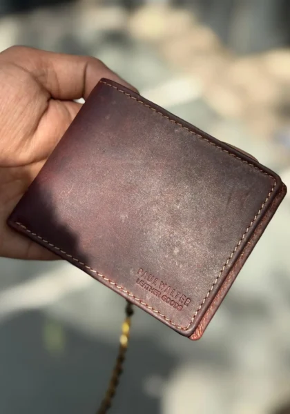 Bifold Biker Vintage Hunter Chain Wallet