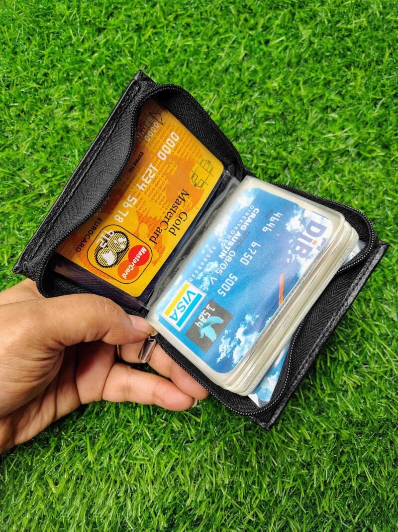 Zipper ID Card Holder