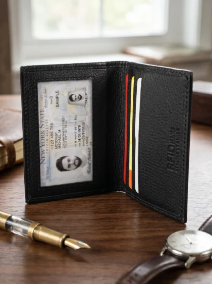 Simple ID Card Holder with RFID Blocking