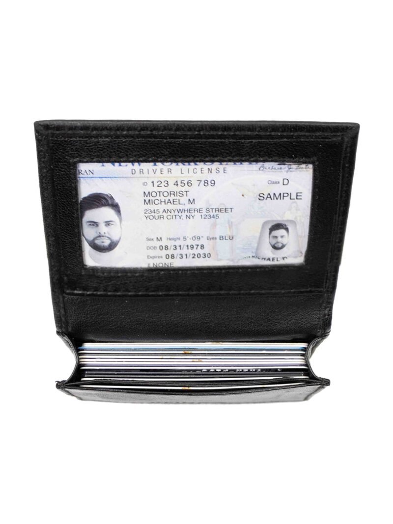 Bifold Card Holder & ID Holder - Image 3
