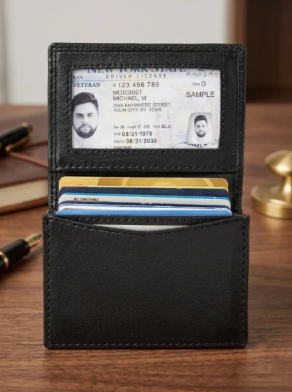Bifold ID Card Holder