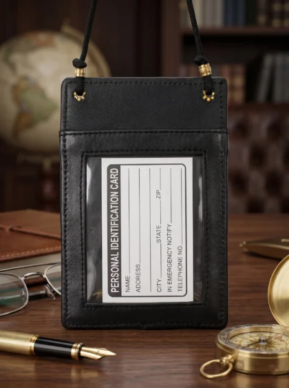 ID Card Holder with Neck Rope