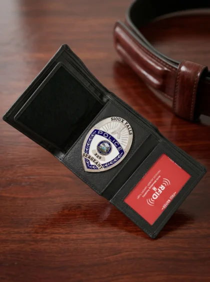 Police Badge Wallet