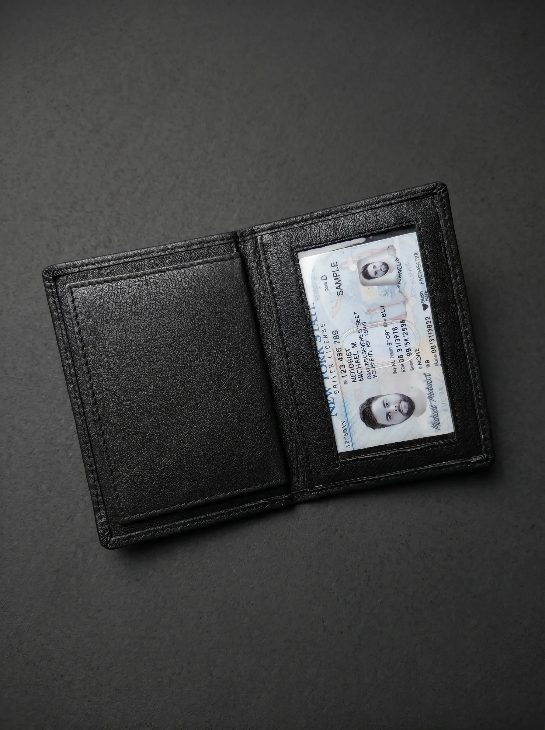 Bifold Badge Wallet - Image 2