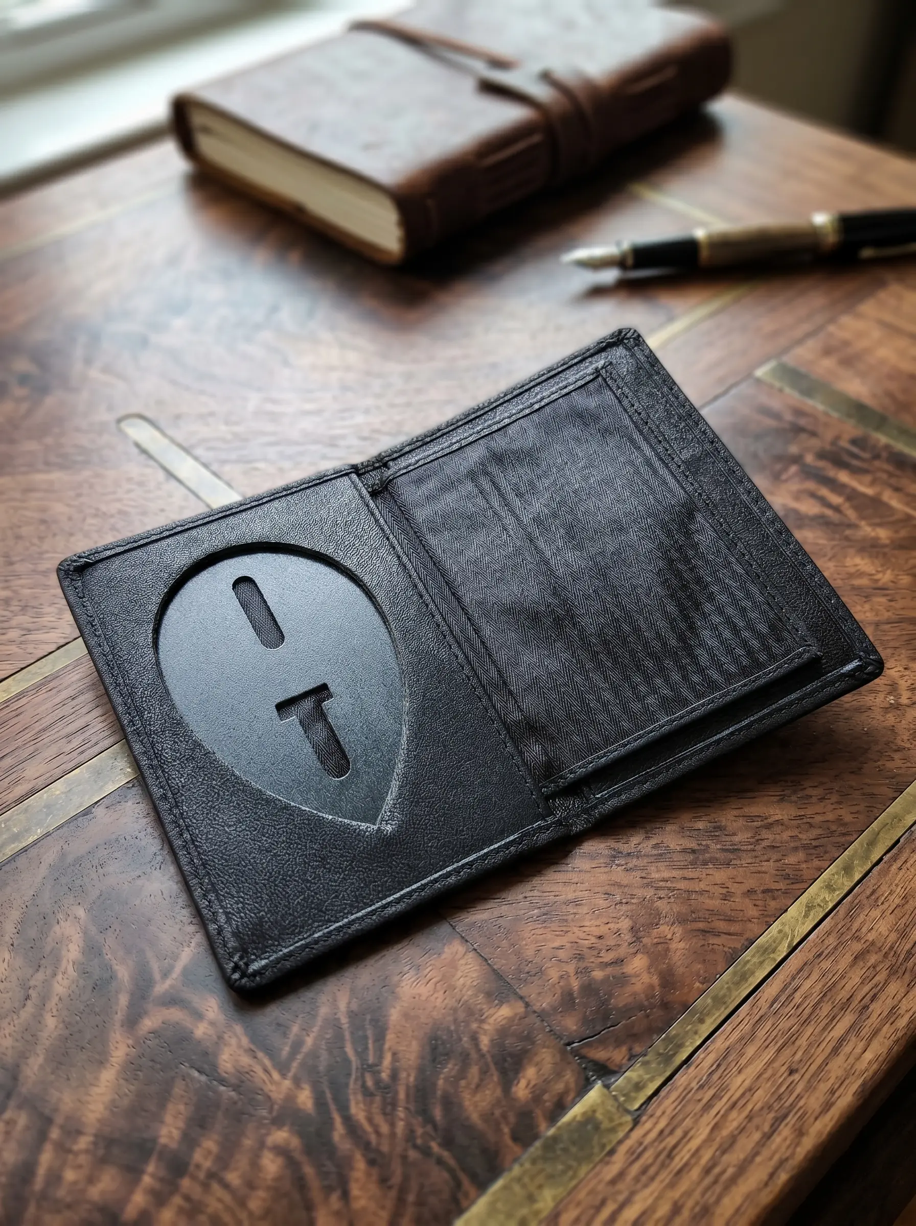 Bifold Badge Wallet