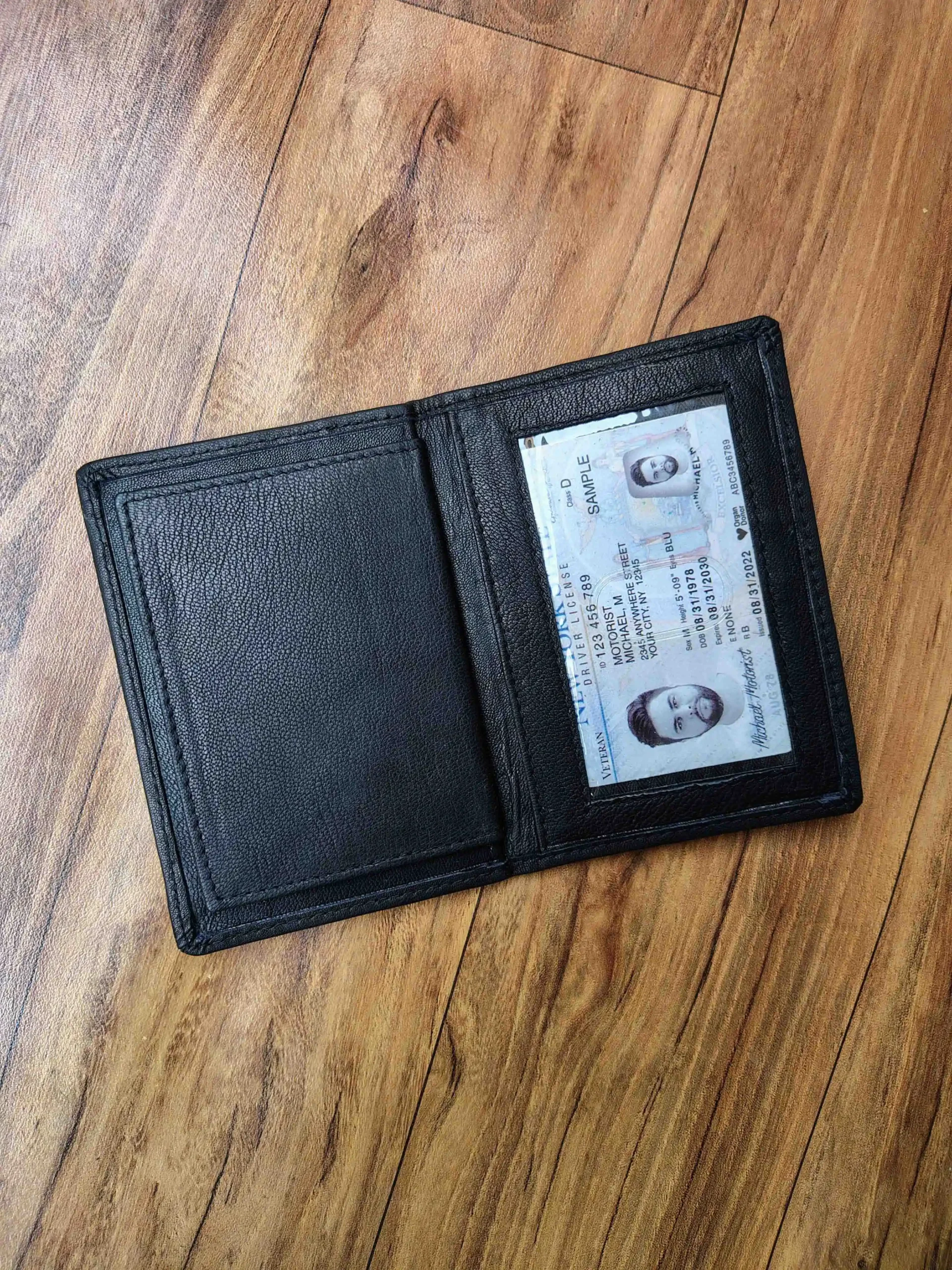 Bifold Badge Wallet - Image 2