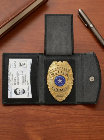 Bifold Police Badge Wallet