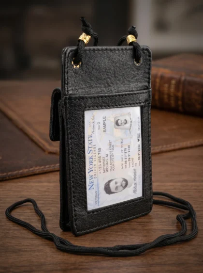 ID Card Holder with Neck Strap