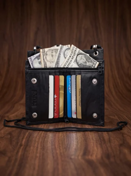 ID Card Holder with Strap