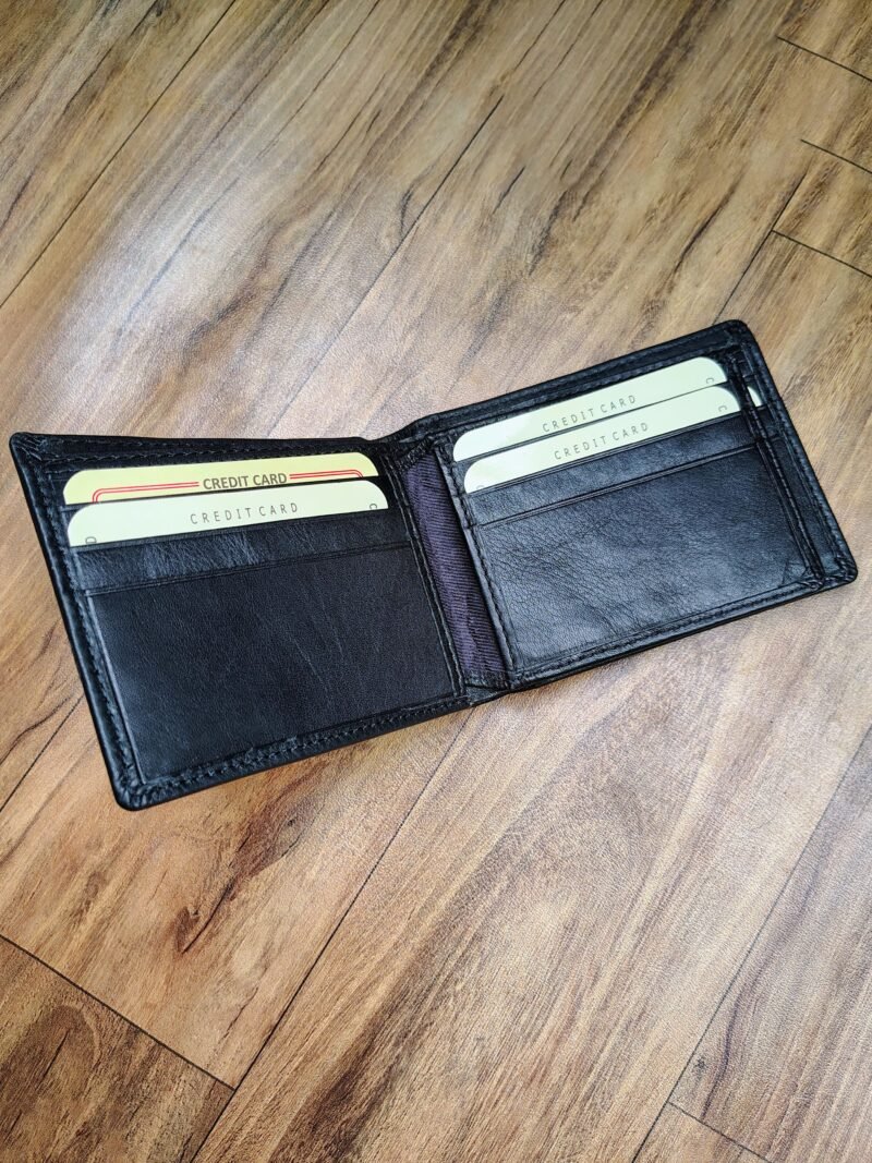 Bifold Wallet with Middle Flap - Image 4