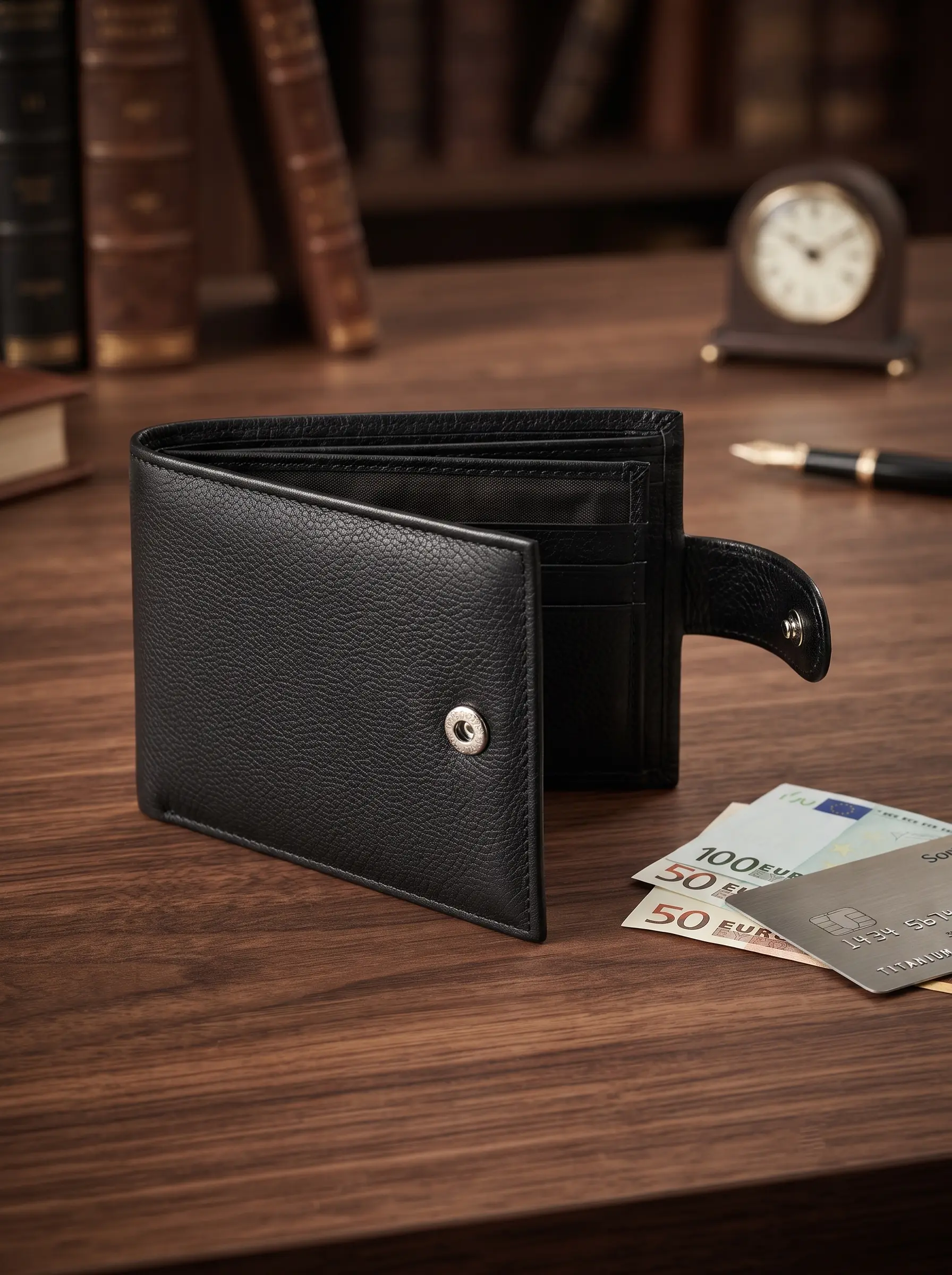 Bifold Wallet With Coin Pocket - Image 6