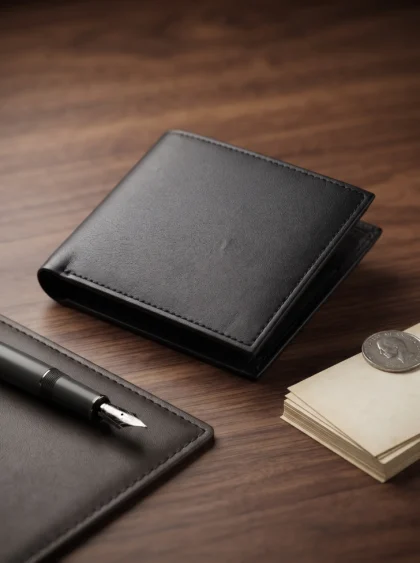 Bifold Wallet With Coin Pocket