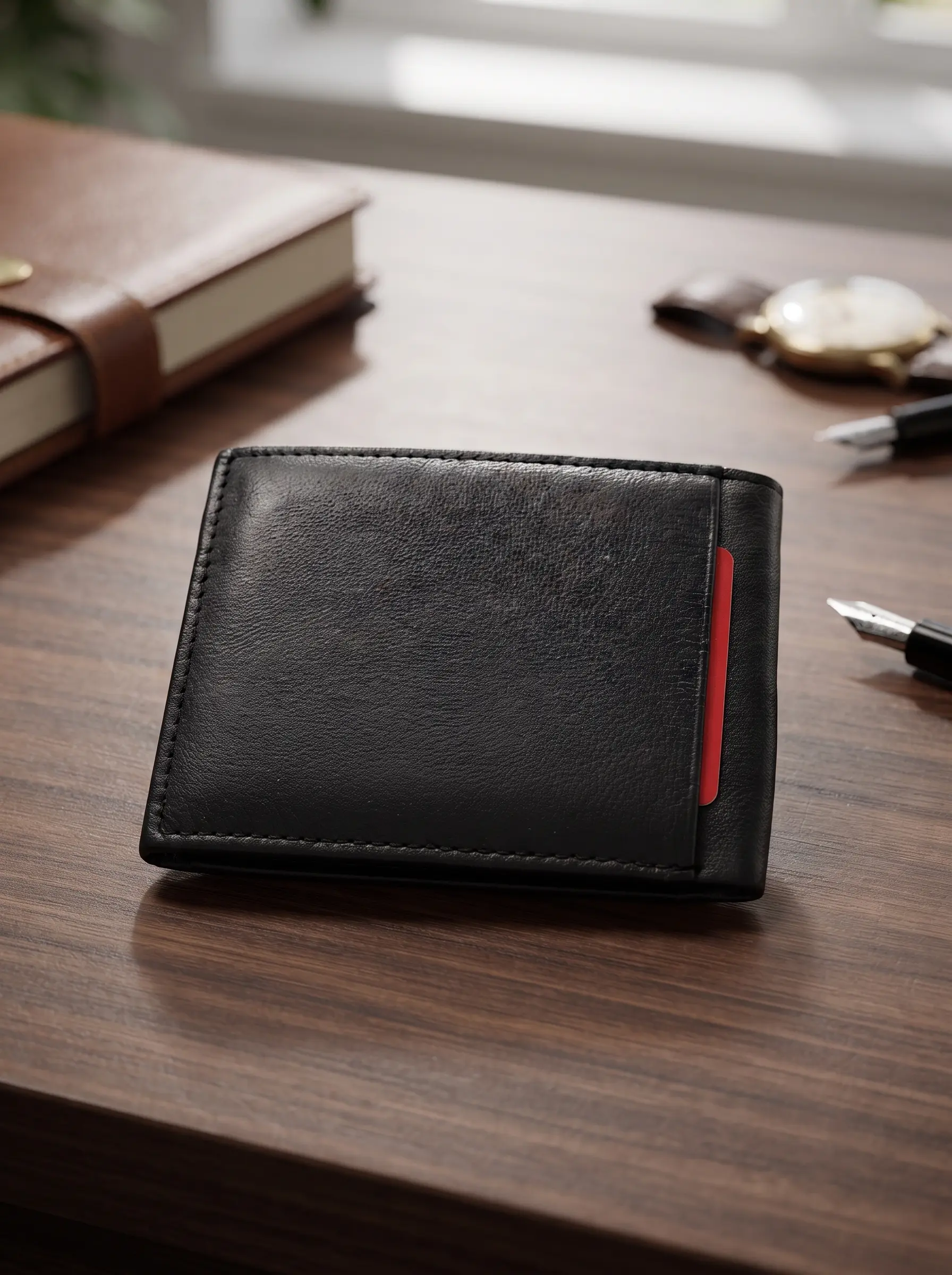 Bifold Wallet With Coin Pocket - Image 3