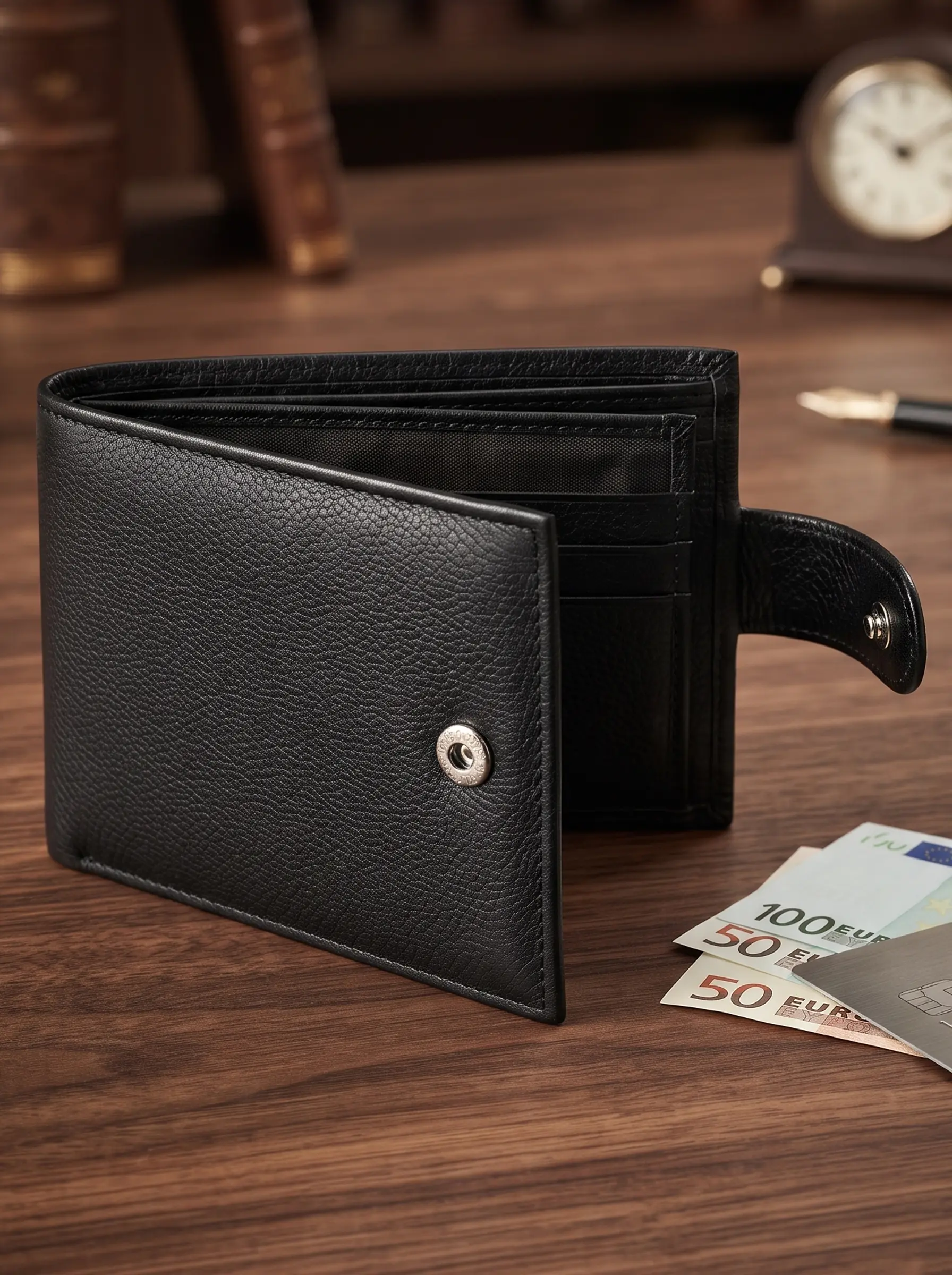 Bifold Wallet With 2 ID Slots - Image 6