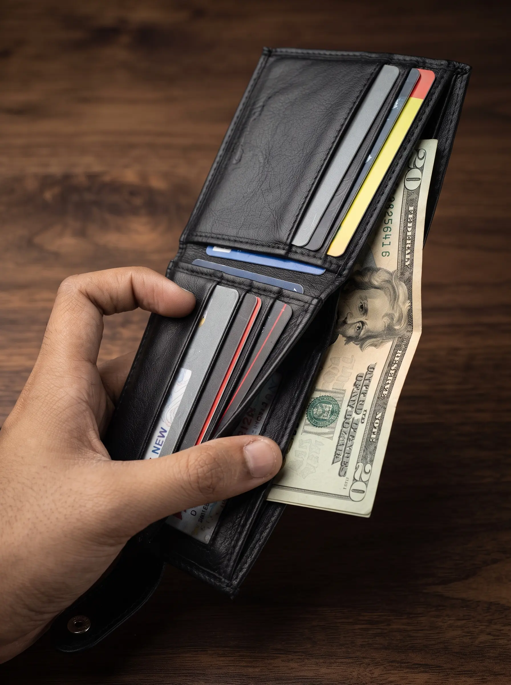 Bifold Wallet With 2 ID Slots - Image 4