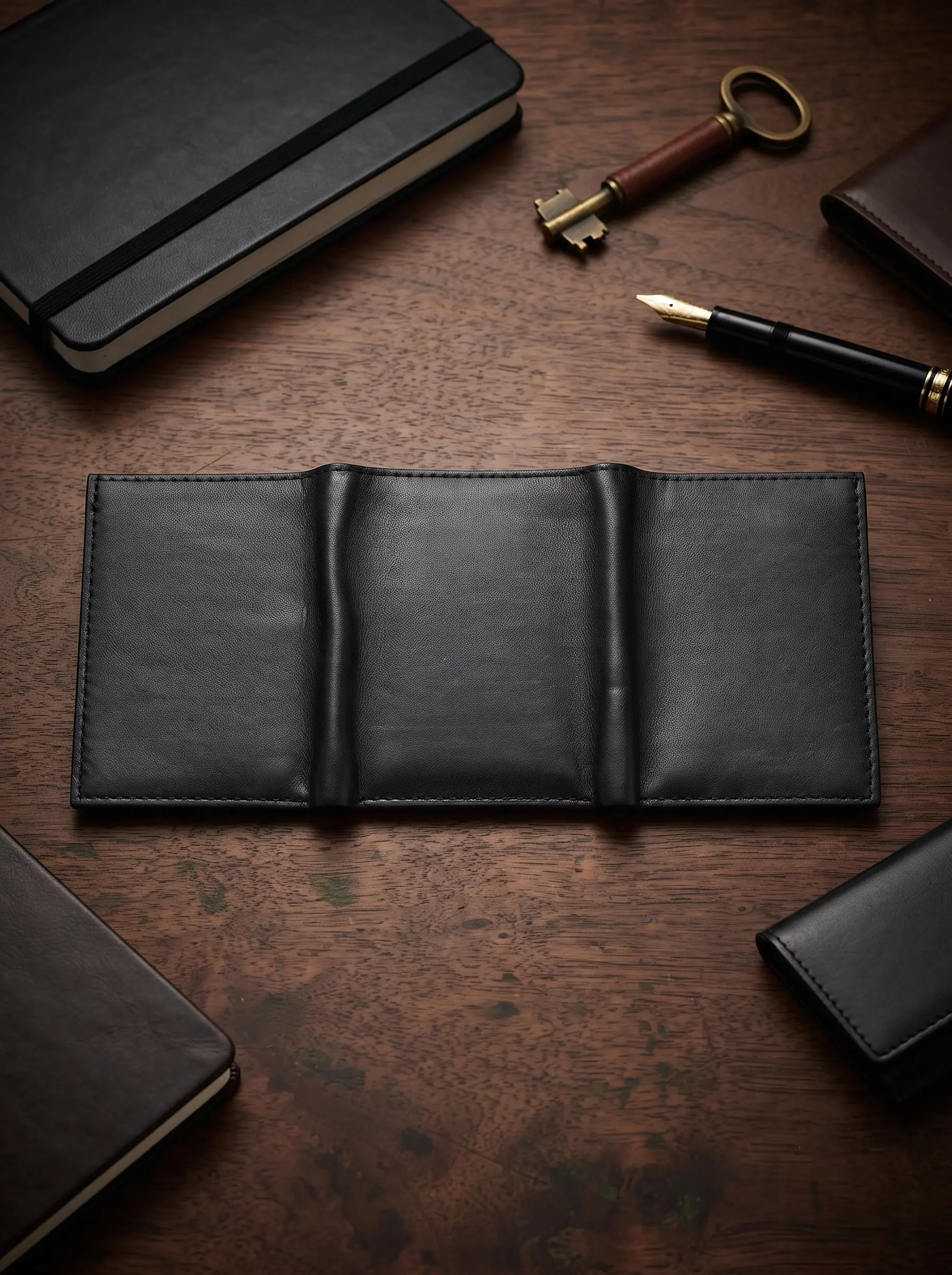 Slim Trifold Wallet - Image 2