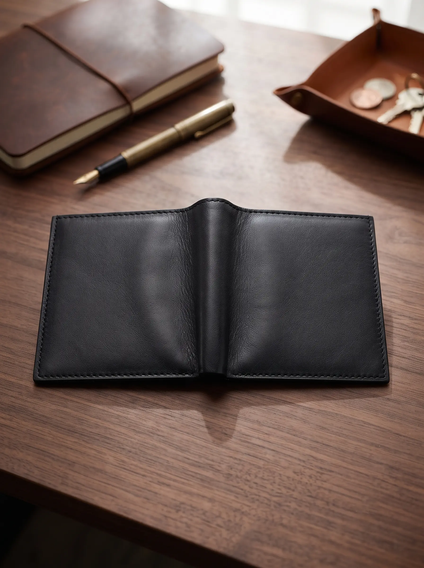 Large Bifold Wallet with RFID Protection - Image 2