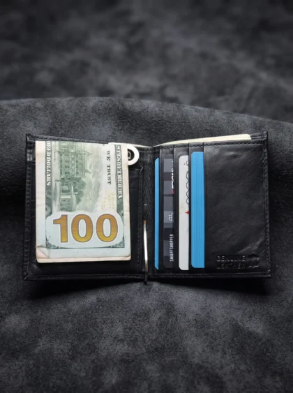 Slim Money Clip with Card Holder