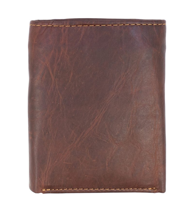 Paul Walter Trifold Vintage Wallet in premium genuine leather