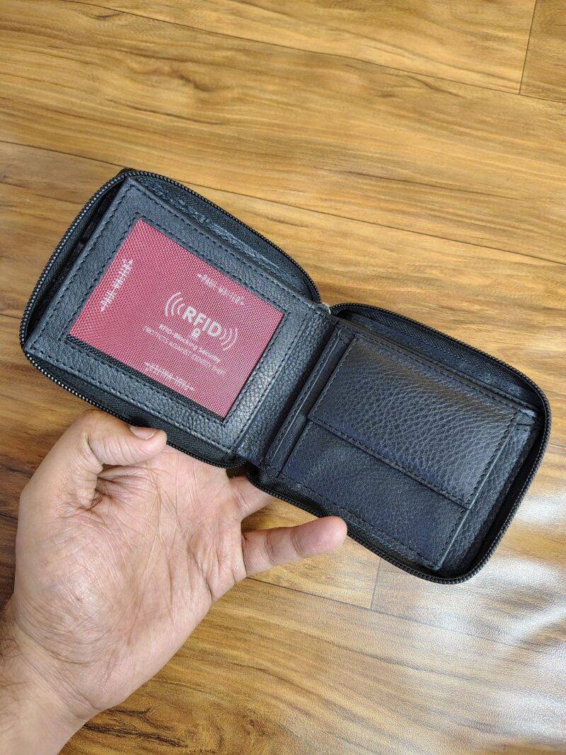 Zipper Wallet with Flap - Image 2