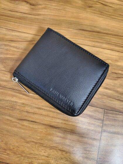 Zipper Wallet with Flap