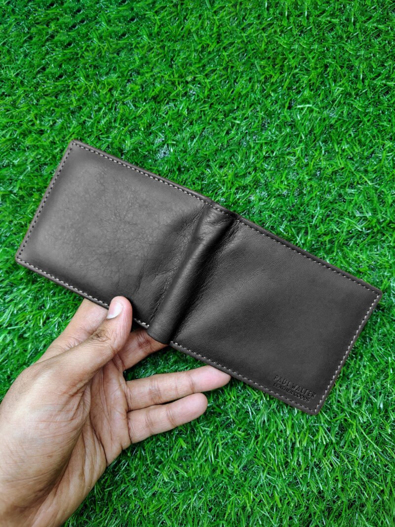 Bifold Wallet with Flap & Coin Pocket - Image 3