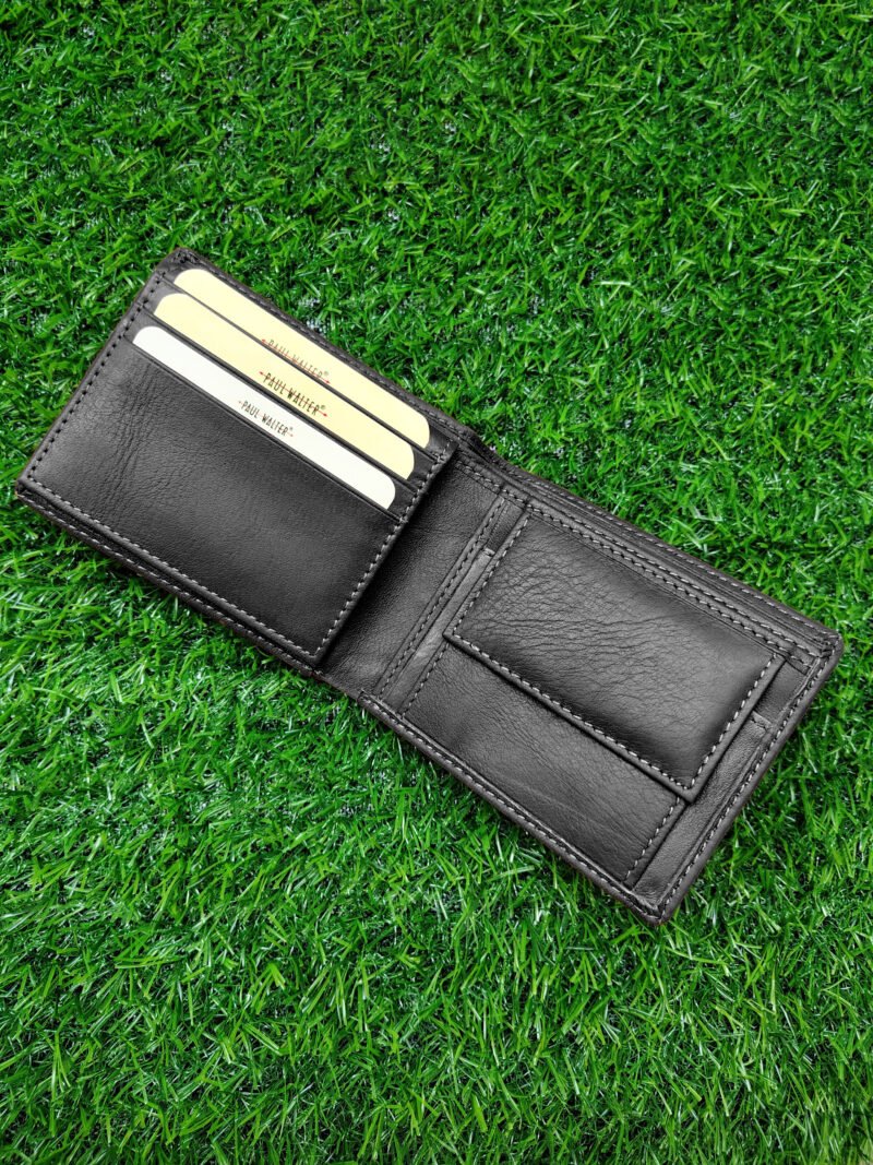 Bifold Wallet with Flap & Coin Pocket - Image 2
