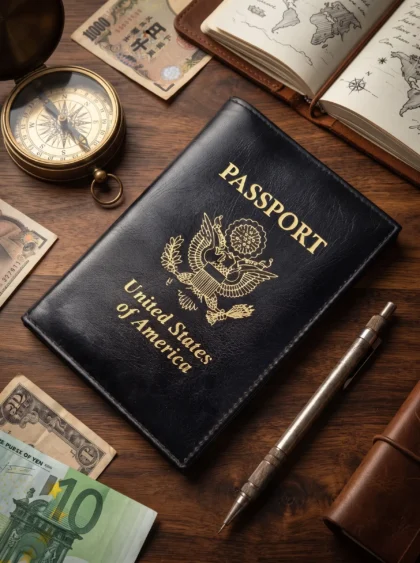 American Passport Cover