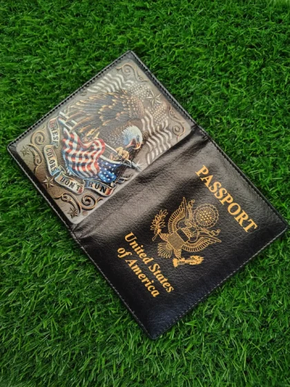 USA Eagle Printed Passport Cover