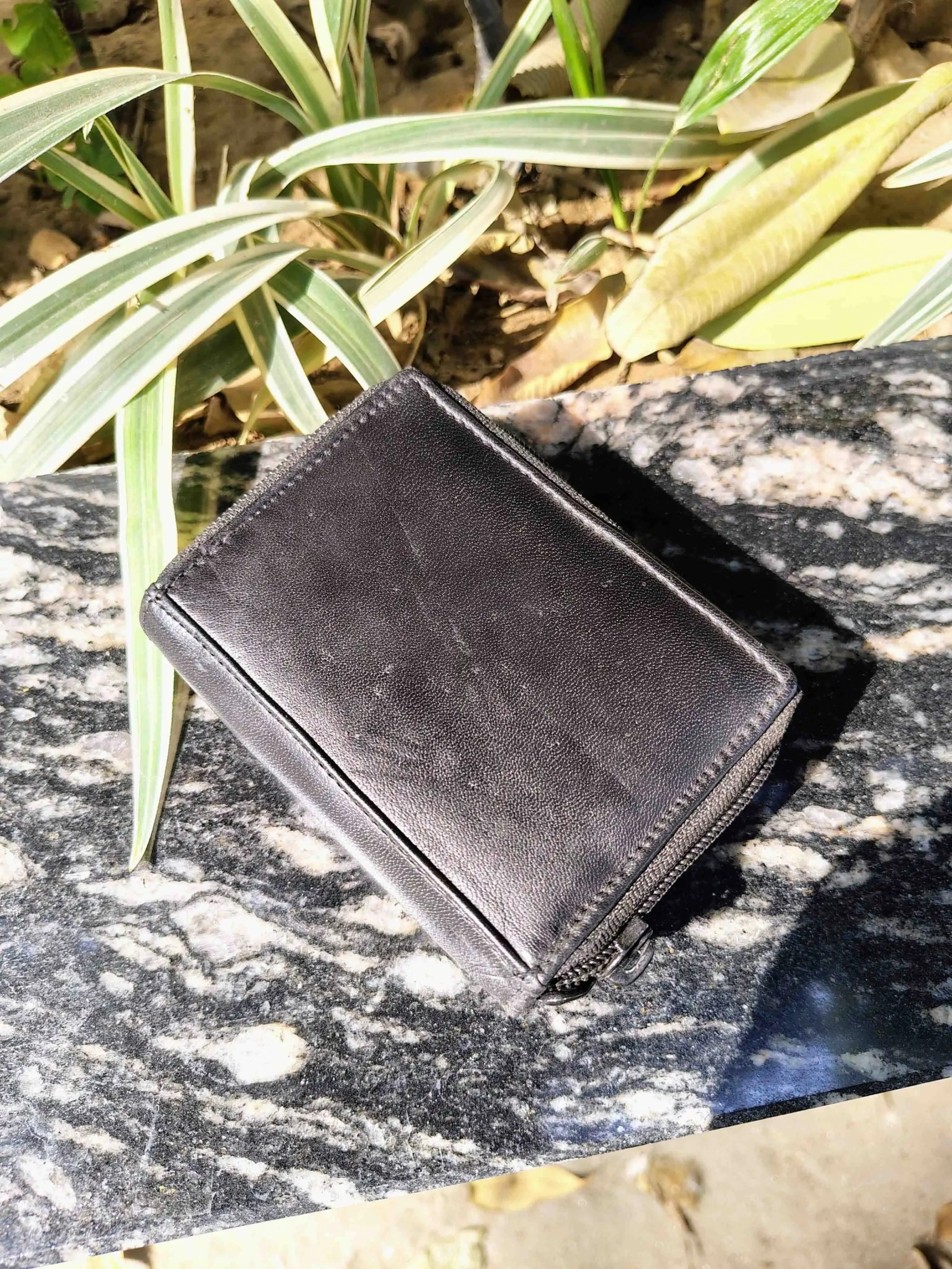 Palm Wallet & B'dazzled Blue Casual Belt Women’s Combo - (Pack of 2) - Image 4